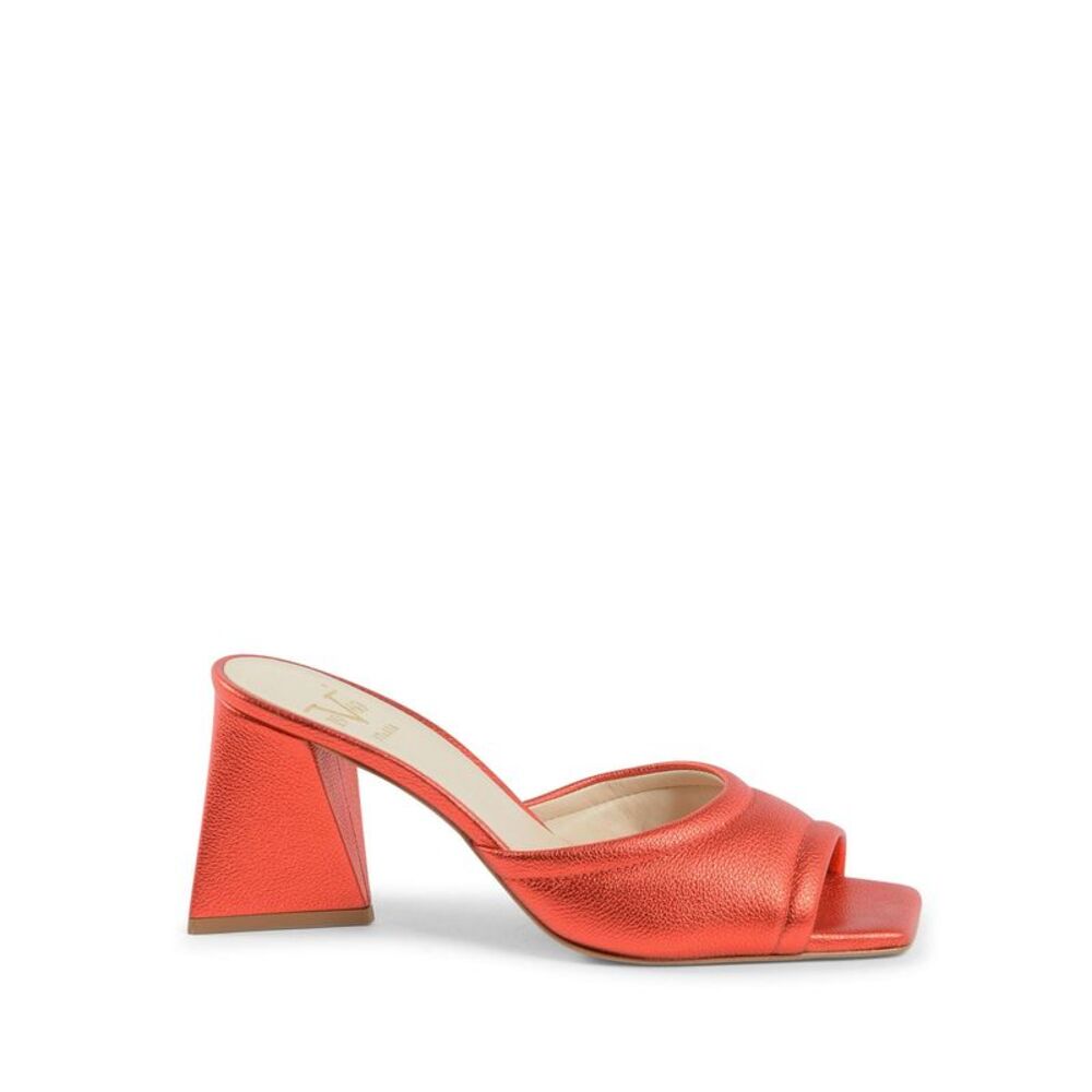 19V69 Italia Multicolor Leather Platform Women's Sandals